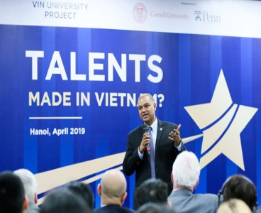 Dự án trường ĐH Vinuni công bố hiệu trưởng đầu tiên & mục tiêu xây dựng ĐH xuất sắc tại Việt Nam