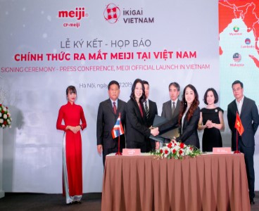 Việt Nam chính thức có nhà phân phối sản phẩm sữa Meiji