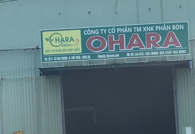 Trụ sở Công ty Cổ phần TM XNK Ohara.