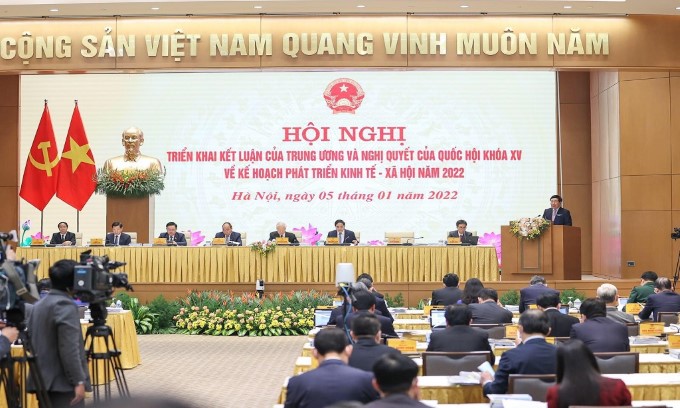 Nghị quyết về nhiệm vụ, giải pháp thực hiện kế hoạch phát triển kinh tế - xã hội và dự toán ngân sách nhà nước năm 2022