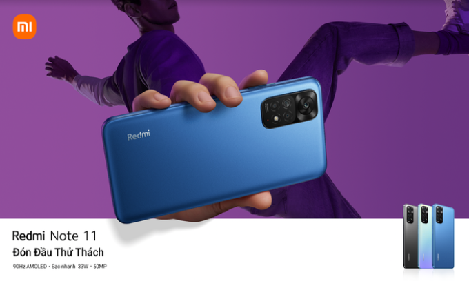 Thử thách cùng dòng sản phẩm Redmi Note 11 Series hoàn toàn mới