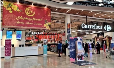 Quảng bá Tết Việt Nam ở hơn 3.400 siêu thị Carrefour tại Pháp