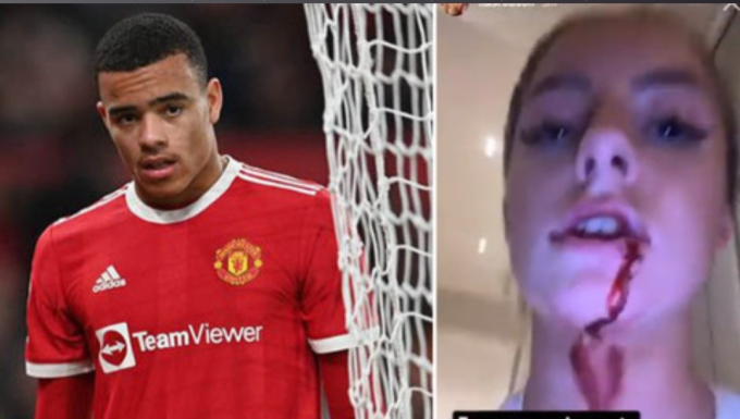 Mason Greenwood đã bị bắt vì bị tình nghi hiếp dâm và hành hung sinh viên 18 tuổi Harriet Robson.