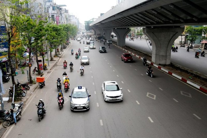 Đề xuất hoàn thiện đường vành đai 2, đoạn Ngã Tư Sở- Cầu Giấy đi trên cao ảnh 1