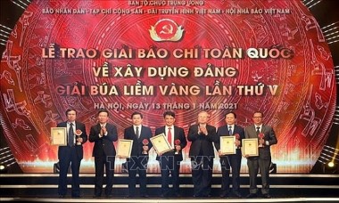 67 tác phẩm được trao Giải Búa liềm vàng lần thứ VI - năm 2021