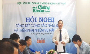 Tạp chí Kinh tế Chứng khoán Việt Nam tổ chức Hội nghị tổng kết công tác năm 2021 và triển khai nhiệm vụ năm 2022