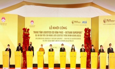 Tập đoàn T&T Group và đối tác Singapore khởi công "siêu cảng" đầu tiên của mạng lưới logistics thông minh ASEAN