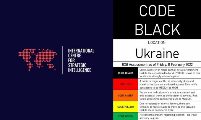 Cảnh báo chiến tranh Ukraine được ICSI nâng lên mức 'không thể tránh khỏi'