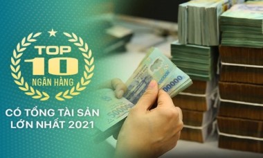 TOP 10 ngân hàng có tổng tài sản lớn nhất trong năm 2021