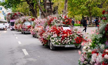 Valentine 2022: Màn tỏ tình ấn tượng nhất thế giới vừa diễn ra tại Hà Nội với 99.999 bông hồng