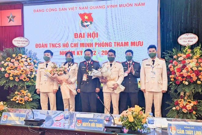 Tuổi trẻ Phòng Tham mưu - CATP Hà Nội tổ chức thành công đại hội điểm cấp Đoàn cơ sở nhiệm kỳ 2022-2027 ảnh 1