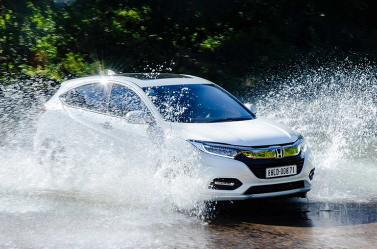 Mẫu xe Honda HR-V đang có nhiều ưu đãi với mức giảm lên tới 130 triệu đồng (Ảnh: Trường Thịnh).