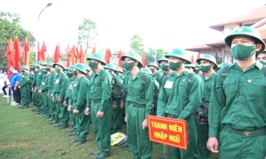 Thanh niên Tây Ninh sẵn sàng lên đường nhập ngũ