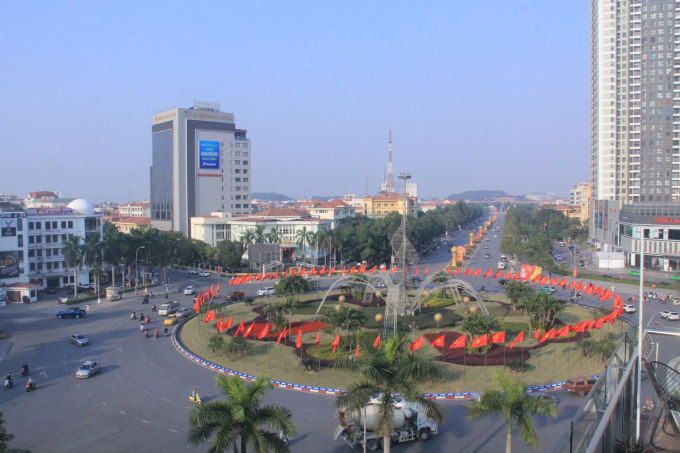 Quang cảnh Ngã 6, TP Bắc Ninh.