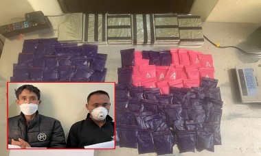 2 đối tượng vận chuyển 6 bánh heroin, 17.000 viên ma túy tổng hợp từ Lào về Việt Nam