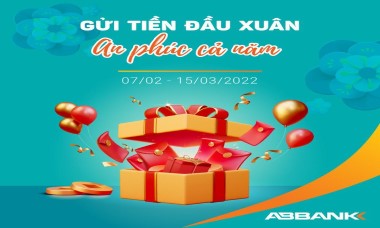 Đón lộc may mắn đầu năm khi gửi tiền tiết kiệm tại ABBANK