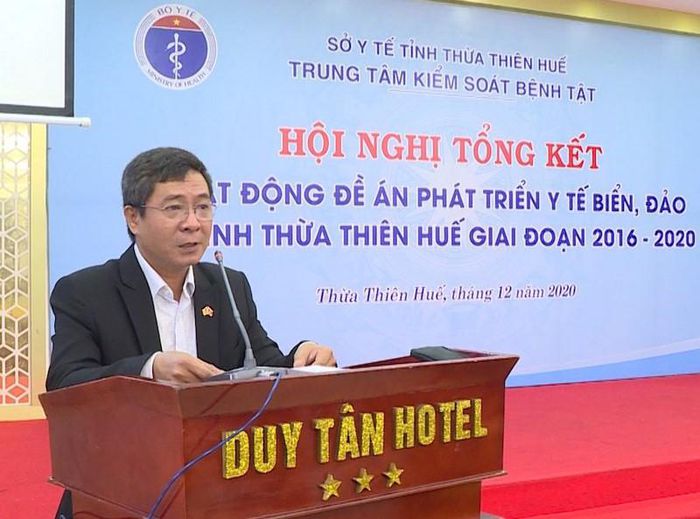 ông Hoàng Văn Đức (Giám đốc CDC Thừa Thiên Huế). Ảnh: CDC Huế.