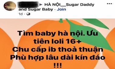 Mại dâm có xu hướng biến tướng chuyển sang hình thức "sugar baby", "con nuôi"