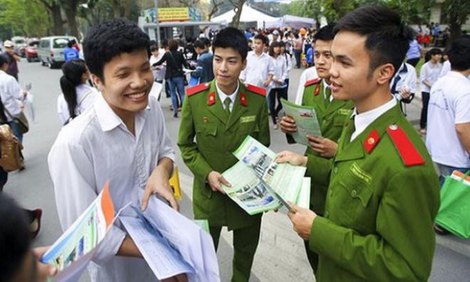 Mới: 8 trường Công an xét tuyển bằng 'Kết hợp điểm thi Tốt nghiệp THPT', thi 'Đánh giá năng lực' do Bộ Công an tổ chức