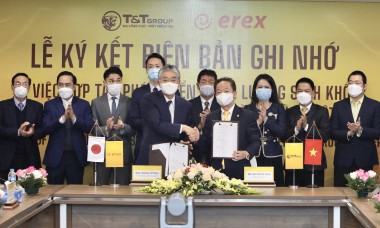 T&T Group và Tập đoàn EREX hợp tác phát triển năng lượng sinh khối tại Việt Nam