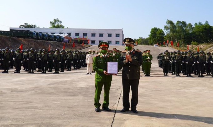 Bộ Công an thành lập Trung tâm huấn luyện quốc gia về phòng, chống khủng bố