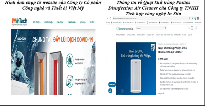 Cẩn trọng khi mua sản phẩm được quảng cáo có tác dụng diệt Covid-19 ảnh 1