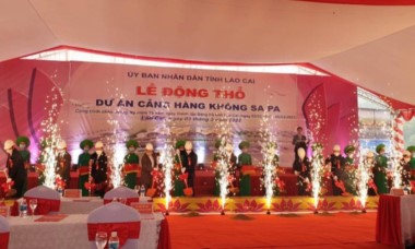 Động thổ dự án cảng hàng không Sa Pa