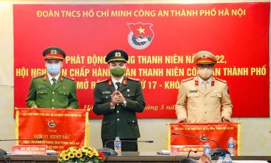 Thanh niên Công an Thủ đô phát động Tháng Thanh niên 2022, đẩy mạnh tuyên truyền trên mạng xã hội