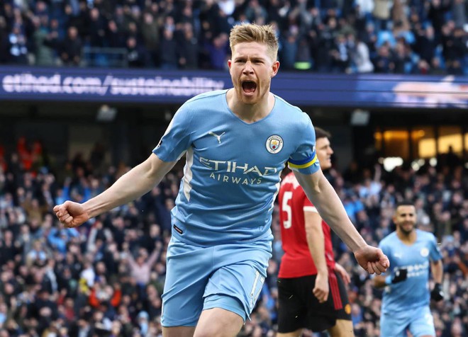 De Bruyne chói sáng giúp Man City nhấn chìm MU ảnh 1