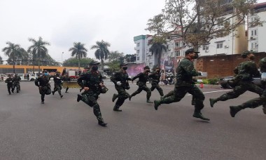 Kiểm tra, đánh giá công tác phối hợp tìm kiếm cứu nạn thông qua diễn tập cháy, nổ tại khách sạn Sheraton