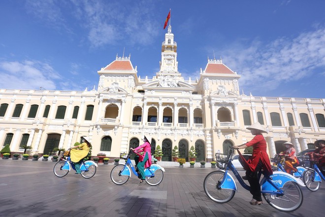 Xe đạp công cộng cho người dân thuê trên địa bàn Hà Nội được triển khai ra sao, giá thuê thế nào? ảnh 3