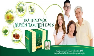 Trà thảo mộc xuyên tâm liên CVIN: Khởi nguồn năng lượng – Thanh lọc cơ thể - Vững bước thời gian