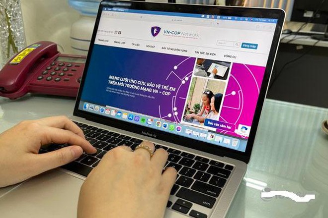 Báo cáo xâm hại trẻ em trên mạng qua website vn-cop.vn ảnh 1