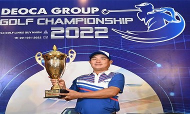 Golfer Mai Đức Thuỷ vô địch DeoCa Group Golf Championship 2022