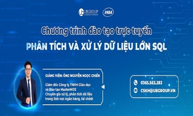 Ra mắt khóa đào tạo trực tuyến hấp dẫn: “Phân tích và xử lý dữ liệu lớn với SQL”