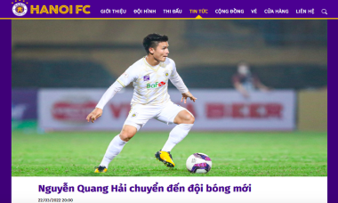 Hà Nội FC xác nhận chia tay Quang Hải sau 16 năm gắn bó