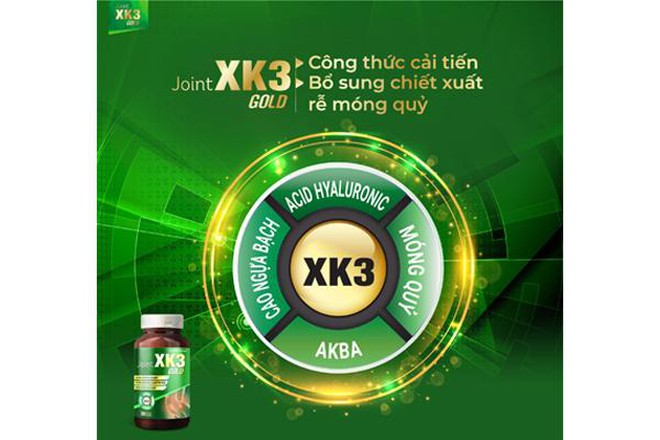 Rút ngắn liệu trình điều trị viêm khớp chỉ còn 4 tuần với Joint XK3 Gold ảnh 2