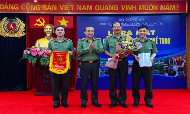 Ra mắt 4 CLB thể dục thể thao Cục Công tác Đảng và Công tác chính trị