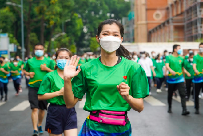 30.000 người hưởng ứng "Ngày chạy Olympic vì sức khoẻ toàn dân" ảnh 1