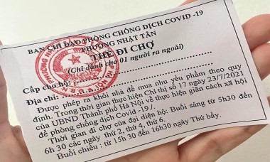 Tình huống pháp lý: Làm giả phiếu đi chợ trong lúc dịch Covid-19 bùng phát đến nay xử lý ra sao?