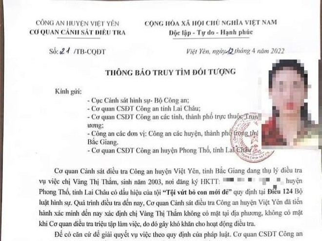 Truy tìm người phụ nữ vứt bỏ con mới đẻ trong nhà vệ sinh khiến bé tử vong ảnh 1