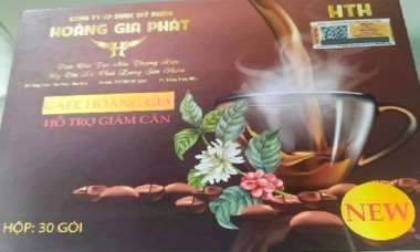 Mới: Phát hiện trong sản phẩm Cafe Hoàng Gia có chứa 2 loại chất cấm