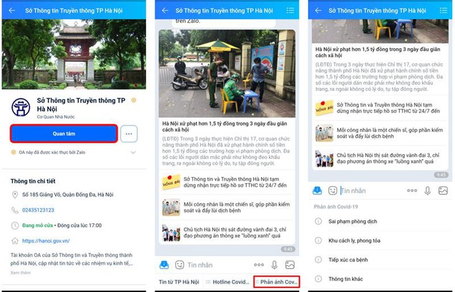 Zalo lần thứ 2 liên tiếp được Hà Nội trao bằng khen vì hỗ trợ phòng chống dịch Covid-19 ảnh 2