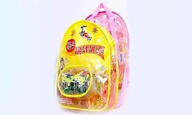 Kẹo thạch sữa trái cây XZL Milk Fruit Jelly School Bag có nguy cơ gây nghẹt thở