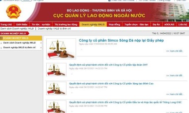 Tra cứu các doanh nghiệp xuất khẩu lao động được cấp phép để tránh công ty "ma"