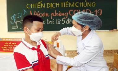 Chính phủ đồng ý tiếp nhận viện trợ vaccine Covid-19 cho trẻ từ 5-12 tuổi