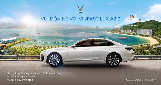 Chào hè 2022, VinFast tung ưu đãi 'khủng' chỉ áp dụng tới cuối tháng 4 ảnh 1