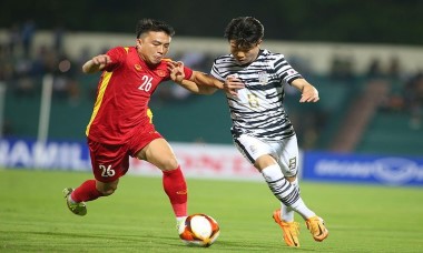 HLV U20 Hàn Quốc ngạc nhiên trước màn thể hiện của U23 Việt Nam