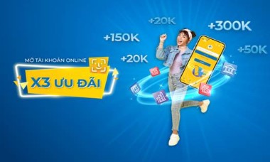 Cùng PVcomBank “Mở tài khoản online X3 ưu đãi”