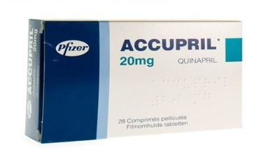 Thu hồi lô thuốc Accupril do Công ty Pfizer Canada sản xuất